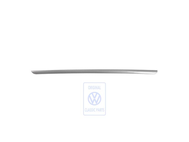 Original VW Trim Anthracite/Aluminium 'Engine Spin' - 1K3867440B 9AT