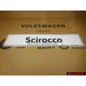 Original VW Scirocco Number Plate (Self-Adhesive) - 1K8071801B