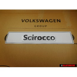 Original VW Scirocco Number Plate (Self-Adhesive) - 1K8071801B