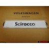 Original VW Scirocco Number Plate (Self-Adhesive) - 1K8071801B