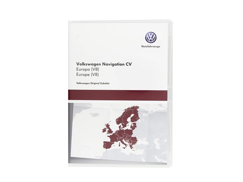 Original VW Navigation DVD ROM CV Europe V8 - 2E0051859AA