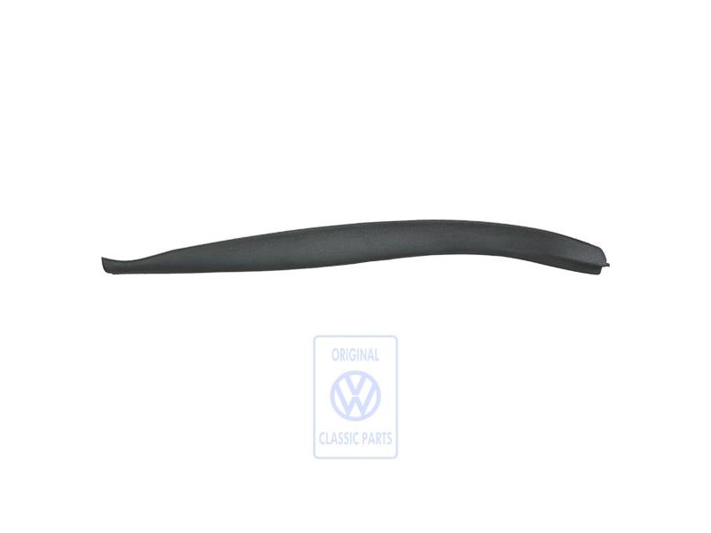 Original VW End Trim Black - 1K4837381D 5AP