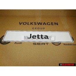 Original VW Jetta Number Plate (Self-Adhesive) - 5C6071801A