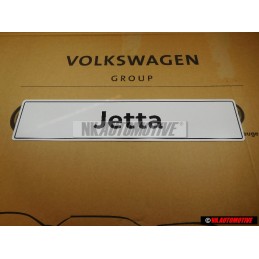 Original VW Jetta Number Plate (Self-Adhesive) - 5C6071801A