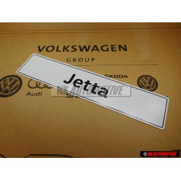 Original VW Jetta Number Plate (Self-Adhesive) - 5C6071801A