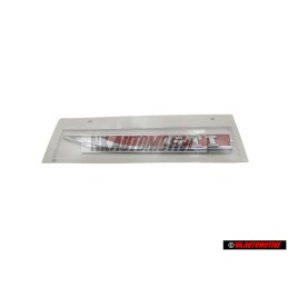 Original VW GTI Side Badge Emblem Chrome Red - 5G0853688ASJZQ