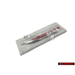 Original VW GTI Side Badge Emblem Chrome Red - 5G0853688ASJZQ