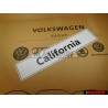 Original VW California Number Plate (Self-Adhesive) - 7H7071801A
