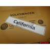 Original VW California Number Plate (Self-Adhesive) - 7H7071801A