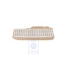 Original VW Base For Foot Support Pure Beige/Aluminium - 1K1864551 TKJ