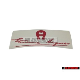 VW Classic Parts Etienne Aigner Decal Red - 155853687G L16