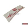 VW Classic Parts Etienne Aigner Decal Red - 155853687G L16