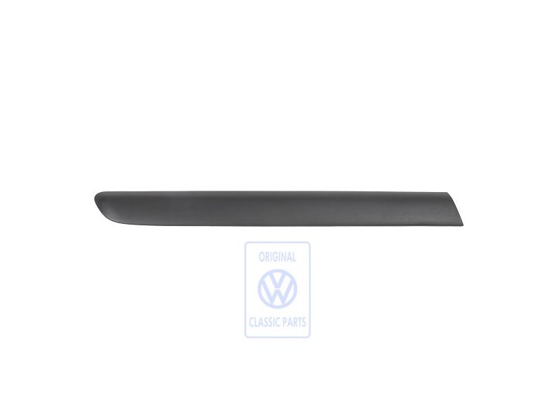 Original VW Protective Strip For Side Sect Satin Black - 1K3853536 9B9