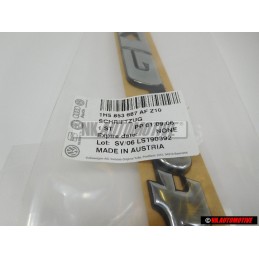 Original VW VENTO GLX Rear Trunk Boot Badge Emblem - 1H5853687AFZ10