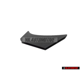 Original VW Cover Cap Satin Black - 1H5807245 01C