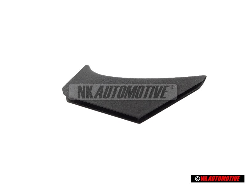 Original VW Cover Cap Satin Black - 1H5807245 01C