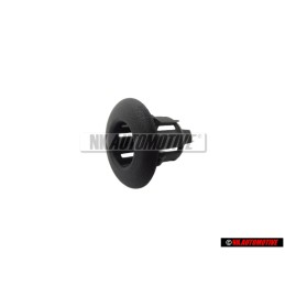 Original VW Rosette Satin Black - 3B4867109 01C