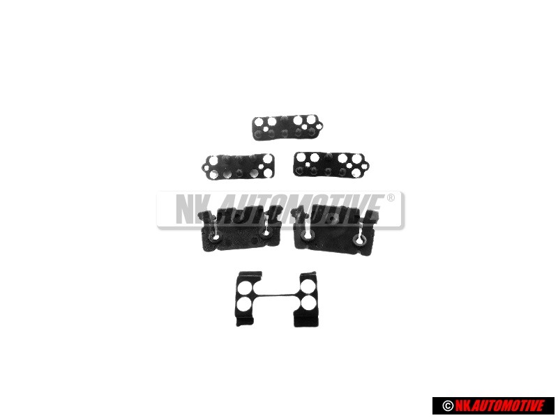 Original VW Retaining Plates For Leds And Fuel Gauge - 191998081