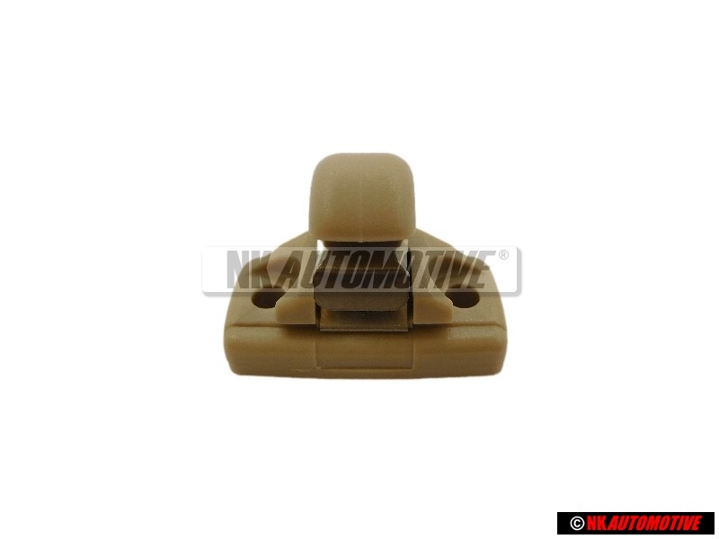 Original VW Retainer For Sun Visor Pure Beige - 3B0857561B 7G8