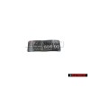 Original VW Sticker 'Oil Comply With VW Standard' - 7D0010258H