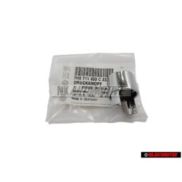 Original VW Press Stud Chrome - 7H0711333C 2ZZ