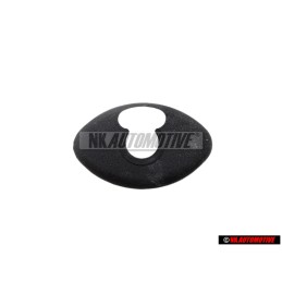 Original VW Rosette Satin Black - 313877465 01C