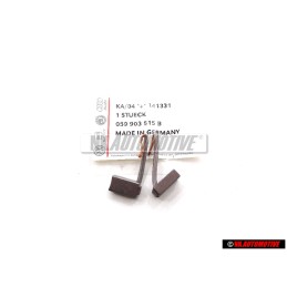 Original VW 1 Set: Carbon Brushes - 059903515B