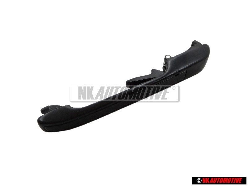 Original VW Door Handle, Outer, Black - 173839206D