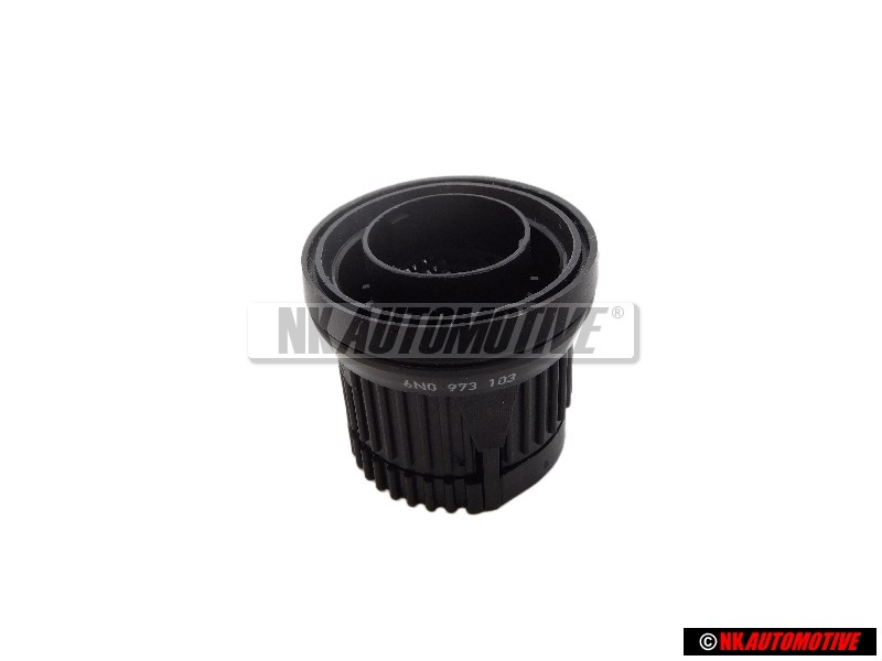Original VW Flat Contact Housing With Gasket - 6N0973103