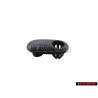 Original VW Rosette Satin Black - 1H0868392 01C