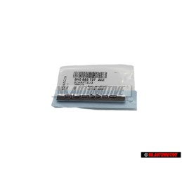 Original Audi QUATTRO Rear Boot Badge Emblem Chrome - 8H0853737 2ZZ