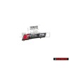 Original Audi RS6 Front Grill Badge Emblem Black Chrome Red - 4K0853736C 2ZZ