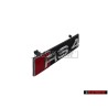 Original Audi RS4 Front Grill Badge Emblem Black Chrome Red - 8K0853736D 2ZZ