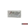 Original Audi RSQ8 Rear Boot Badge Emblem Chrome Red - 4M8853740 2ZZ