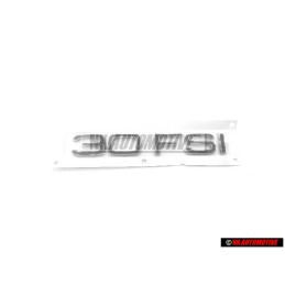 Original Audi 30 FSI Rear Boot Badge Emblem Chrome - 4H0853744 2ZZ