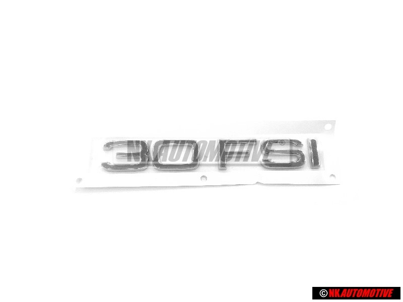 Original Audi 30 FSI Rear Boot Badge Emblem Chrome - 4H0853744 2ZZ