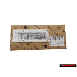 Original Audi TFSI Rear Boot Badge Emblem Chrome - 4H0853737D 2ZZ