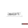 Original Audi 3.0T Rear Boot Badge Emblem Chrome - 4H0853743C 2ZZ