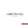 Original Audi 45 TFSI Rear Boot Badge Emblem Chrome - 4H0853744A 2ZZ
