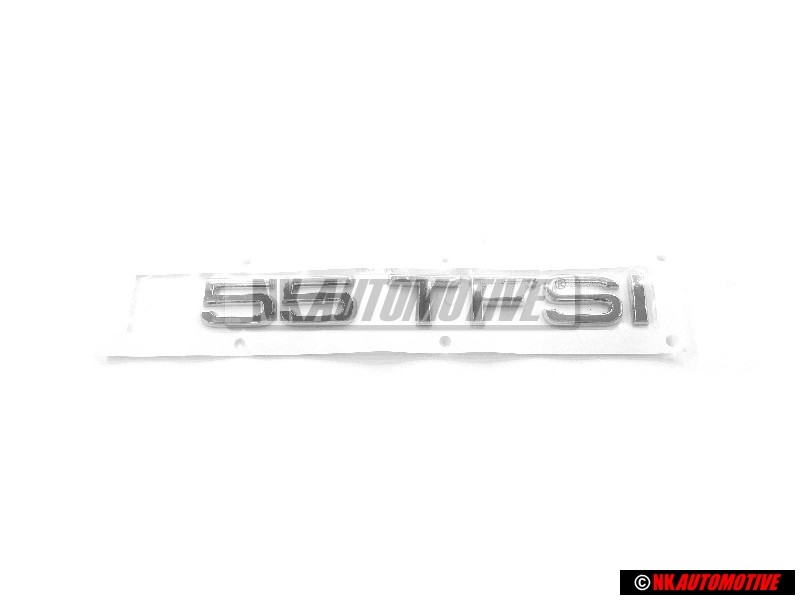 Original Audi 55 TFSI Rear Boot Badge Emblem Chrome - 4H0853744C 2ZZ