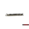 Original Audi QUATTRO Rear Boot Badge Emblem Chrome - 4H0853737A 2ZZ