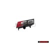 Original Audi S8 Front Grill Badge Emblem Black Chrome Red - 4H0853740A