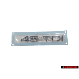 Original Audi 45 TDI Rear Boot Badge Emblem Chrome - 4G0853744D 2ZZ
