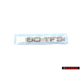 Original Audi 50 TFSI Rear Boot Badge Emblem Chrome - 4G0853744C 2ZZ