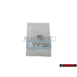 Original Audi TFSI Rear Boot Badge Emblem Chrome - 8X0853737A 2ZZ
