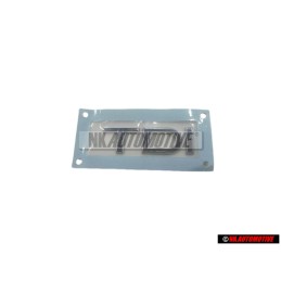 Original Audi TDI Rear Boot Badge Emblem Chrome - 8J0853737 2ZZ