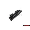 Original Audi QUATTRO Front Grill Badge Emblem Black Chrome - 4G0853736G 2ZZ