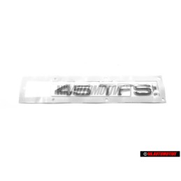 Original Audi 45 TFSI Rear Boot Badge Emblem Chrome - 8J0853744 2ZZ