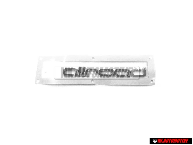 Original Audi ALLROAD Rear Boot Badge Emblem Chrome - 8K9853735A 2ZZ