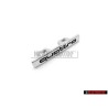 Original Audi QUATTRO Front Grill Badge Emblem Chrome - 8K9853736A 2ZZ